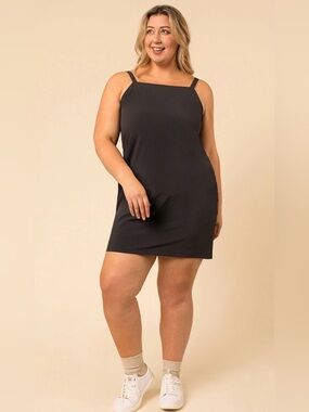 Wayre Sevilla Sleeveless Shift Dress - Used Black - Size XL